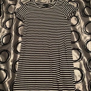 Black/White Stripped Dress